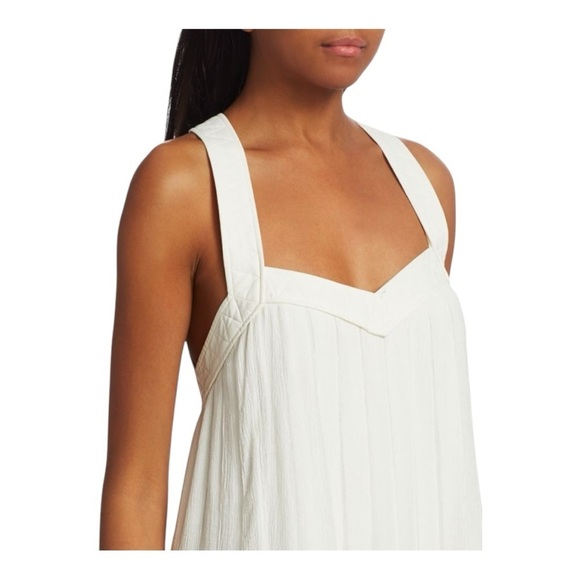 RAG & BONE
Sabine Pleated Midi Dress in Marshmallow Size 10 NWT - Picture 3 of 14